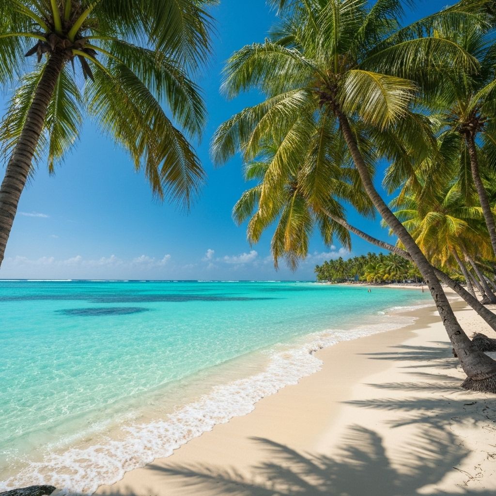 Tropical beach destination